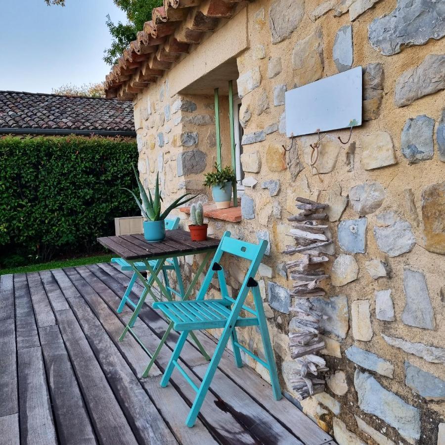 Villa Charmante A Lussan Avec Piscine Privee Et Jardin Closa Exterior foto